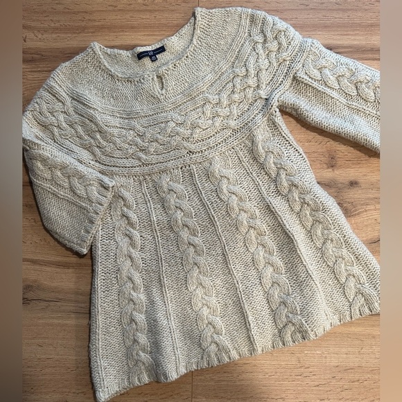 GAP Sweaters - GAP chunky babydoll cable knit y2k sweater
